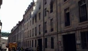 Début d'incendie dans le centre-ville de Besançon