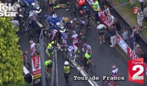 Tour de France - Nouvelle chute lors de l'étape Arras-Amiens Métropole - Mercredi 8 juillet 2015