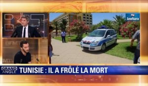Attentat en Tunisie : un miraculé raconte la scène sur BFMTV