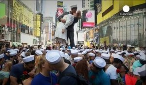 Les 70 ans du fameux baiser de Times Square