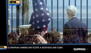 Cuba : Le drapeau des Etats-Unis flotte à nouveau sur La Havane