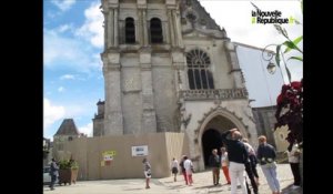 VIDEO. A Blois, les cloches de la cahédrale Saint-Louis sonnent pour les chrétiens d'Orient