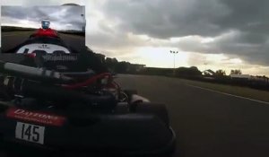 Fernando Alonso fait du karting