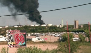 Bouches-du-Rhône: incendie sur un site pétrochimique