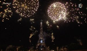 Le feu d'artifice du 14 juillet 2015 - France 2