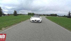 2015 Alfa Romeo 4C Spider : essai AutoMoto