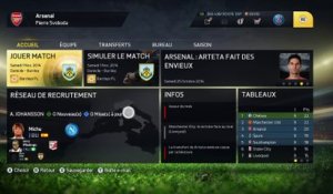 (thegamer) fifa 15 carriere arsenal match 16