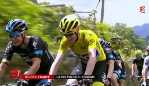 Tour de France : Froome toujours en colère