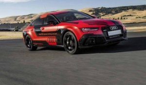 L'Audi RS7 à l’action sur le circuit de Sonoma
