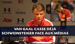 Van Gaal casse déjà Schweinsteiger face aux médias