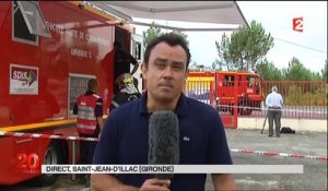 Gironde : les pompiers tentent de maîtriser deux incendies