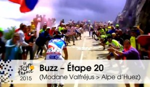 Buzz du jour / Buzz of the day - Étape 20 (Modane Valfréjus > Alpe d'Huez) - Tour de France 2015