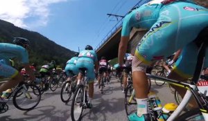 20ème étape (Tour de France 2015) : montée de l'Alpe d'Huez en caméra embarquée