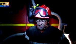Incendie en Gironde: les pompiers en lutte toute la nuit, au moins 560 hectares détruits