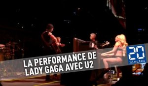 Lady Gaga au concert de U2 chante «Ordinary Love»