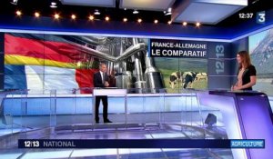 La guerre du lait entre la France et l'Allemagne, conflit déséquilibré