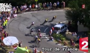 Tour de France : Geraint Thomas fait une lourde chute
