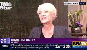 BFM TV : interview exclusive de Françoise Hardy sortie de l'hopitâl