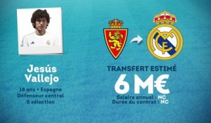 Officiel : le Real Madrid recrute l'espoir Jesus Vallejo