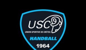 Maillot domicile US Creteil Handball version 15-16