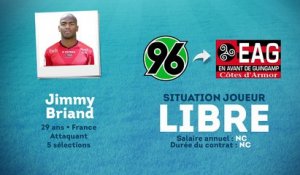 Officiel : Jimmy Briand rebondit à Guingamp !