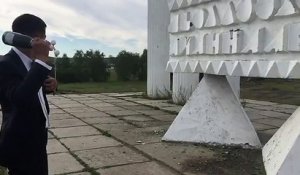 Une bouteille de champagne contre-attaque