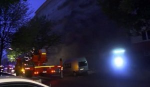 Incendie dans un bunker construit par Hitler à Hambourg