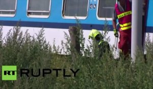 Une collision de deux trains fait des dizaines de blessés en République tchèque