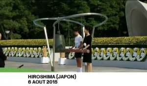 70 ans après la première bombe nucléaire de l'histoire, Hiroshima se recueille