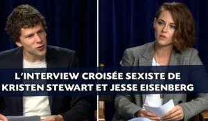 L'interview croisée sexiste de Kristen Stewart et Jesse Eisenberg