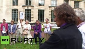 Marche anti-nucléaire à Londres en commémoration d’Hiroshima