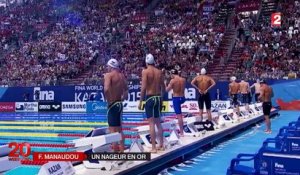 Mondiaux de natation : Manaudou décroche l'or sur le 50 m nage libre