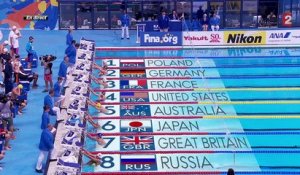 La France en bronze sur le 4x100m 4 nages