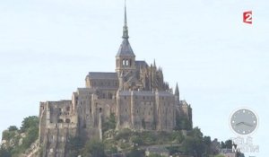 Insolite - Abbaye du Mont Saint Michel by night - 2015/08/11