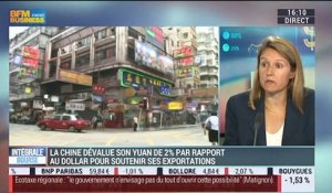 Dépréciation du Yuan : "ce n'est pas un mouvement extrêmement déstabilisateur même si ça provoque des remous sur les marchés": Florence Pisani – 11/08