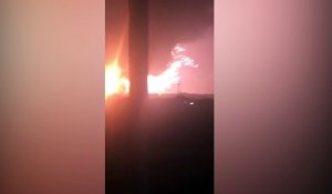 Impressionnante explosion à Tianjin, en Chine