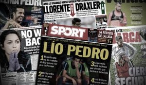 Le cas Pedro agace le vestiaire du Barça, Mourinho dans la tourmente