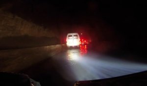 Un "tunnel de la mort" ultra flppant au Tadjikistan