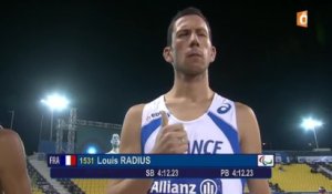 VIDEO. Handisport : Radius vice-champion du monde du 1500m !