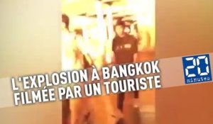 L'explosion à Bangkok filmée par un touriste chinois