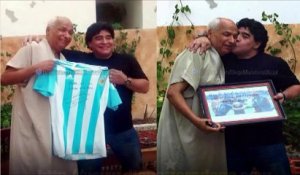 Maradona a rencontré l'arbitre tunisien de «la main de Dieu»