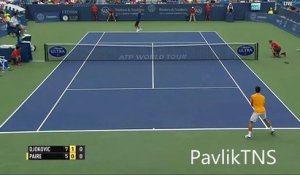 Le superbe coup entre les jambes de Benoit Paire face à Novak Djokovic