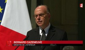 Bernard Cazeneuve rend hommage au passager français qui a tenté de maîtriser le tireur du Thalys