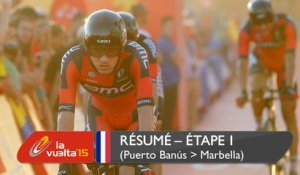 Résumé - Étape 1 (Puerto Banús / Marbella) - La Vuelta a España 2015