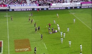 TOP14 - Stade Français - Pau : 34-18 - ESSAI Djibril CAMARA (PAR) - Saison 2015/2016