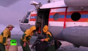 Les pompiers continuent à combattre les incendies autour du lac Baïkal