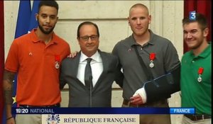 Attaque du Thalys : les honneurs de la République pour les quatre héros