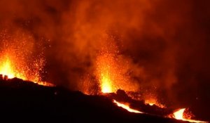 Les quatre éruptions du Piton de la Fournaise en 2015