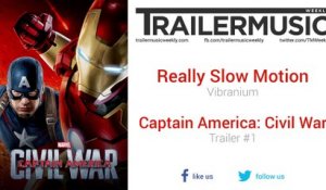 Captain America: Civil War - Exclusive Music (Really Slow Motion - Vibranium)