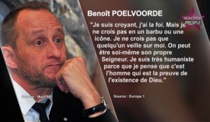 Benoît Poelvoorde : ses déclarations chocs sur la religion